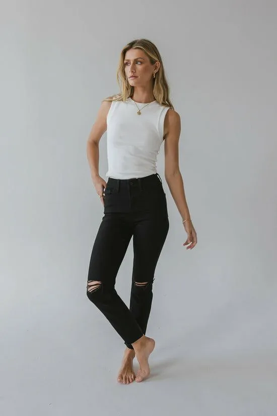 Bohme Britta Distressed Jeans Black Women All Bottoms