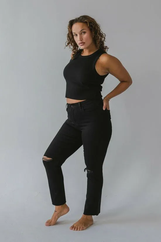 Bohme Britta Distressed Jeans Black Women All Bottoms