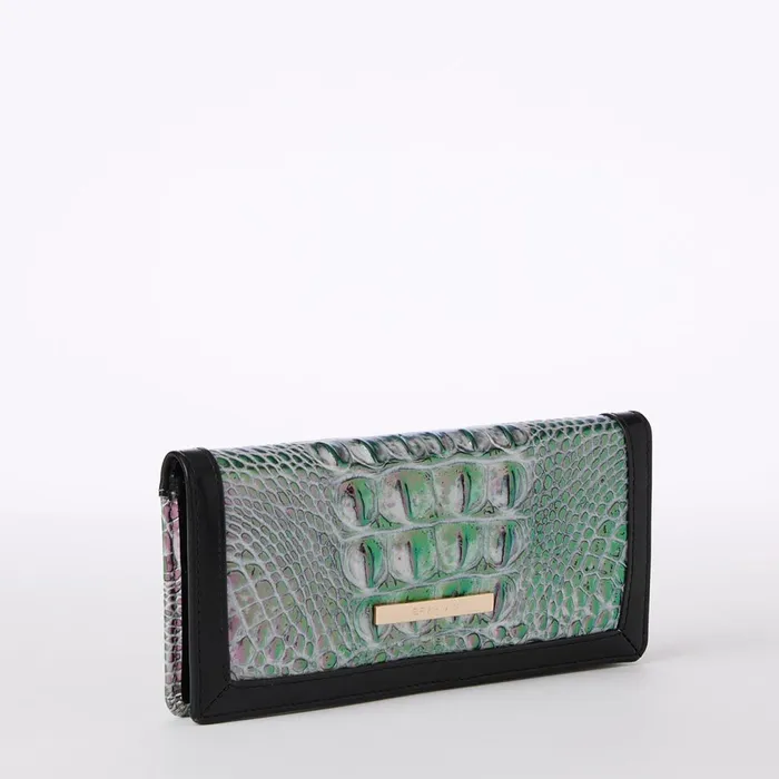 Brahmin Wallets and Wristlets Ady Wallet Dusk Gleaming 8211 Women Brahmin Wallets and Wristlets Ady Wallet Dusk Gleaming 8211 Women
