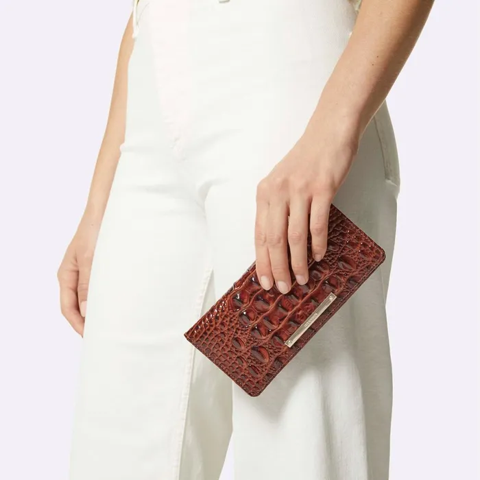 Brahmin Wallets and Wristlets Ady Wallet Dusk Gleaming 8211 Women Brahmin Wallets and Wristlets Ady Wallet Dusk Gleaming 8211 Women