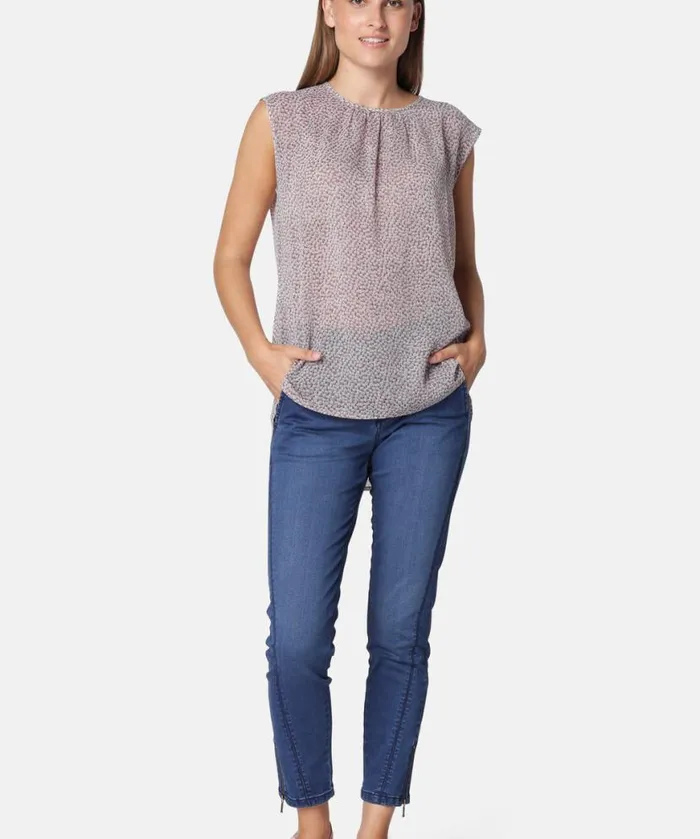 Clothing Ilse Jacobsen Shirts And Blouses Top 8211 Pale Blush