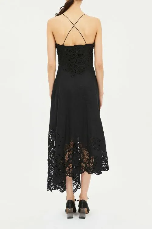Dresses Women Ulla Johnson Brigitte Dress Noir