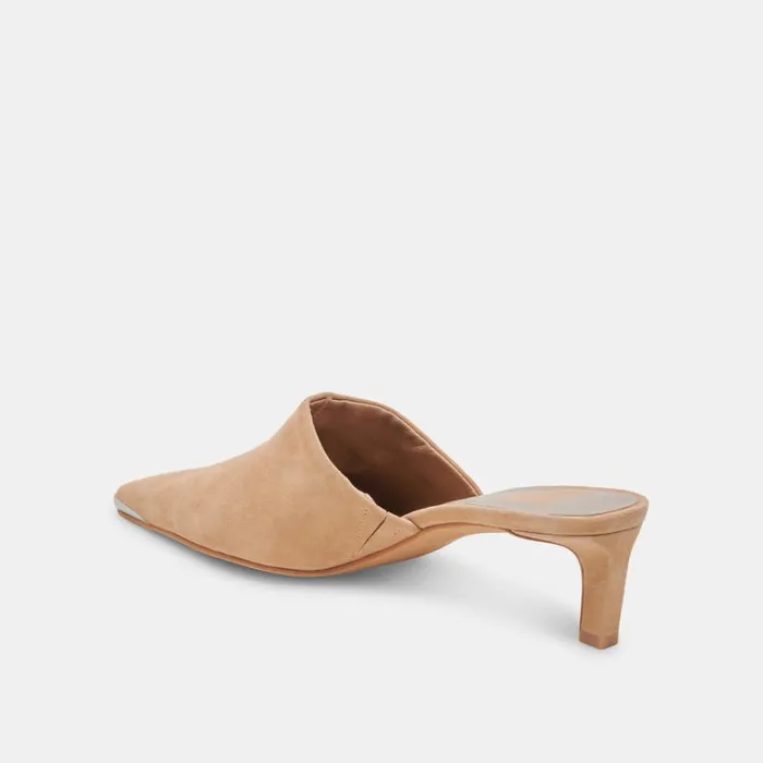 Heels Women Dolce Vita Lexy Heels Camel Suede