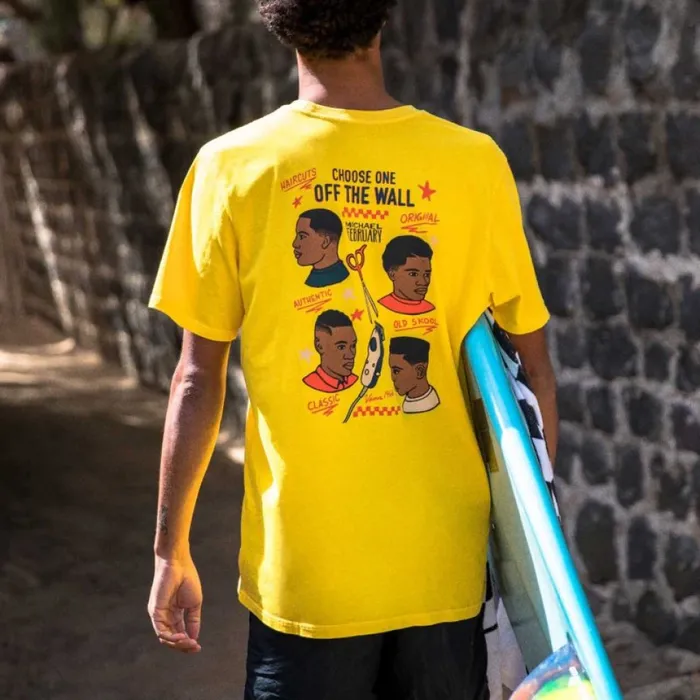 Mikey February TShirt Lemon Chrome TShirts and Tanks Vans Men