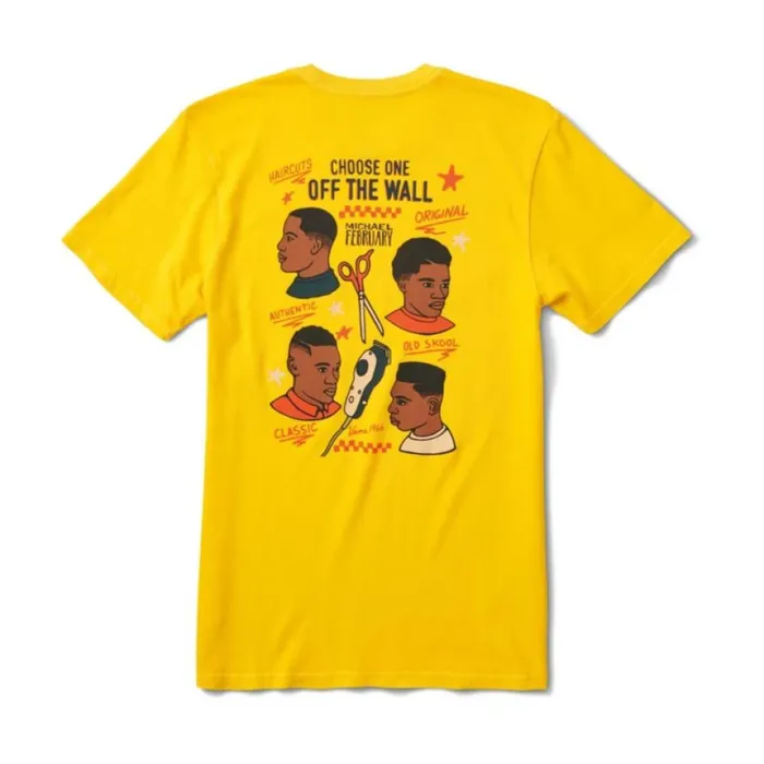 Mikey February TShirt Lemon Chrome TShirts and Tanks Vans Men