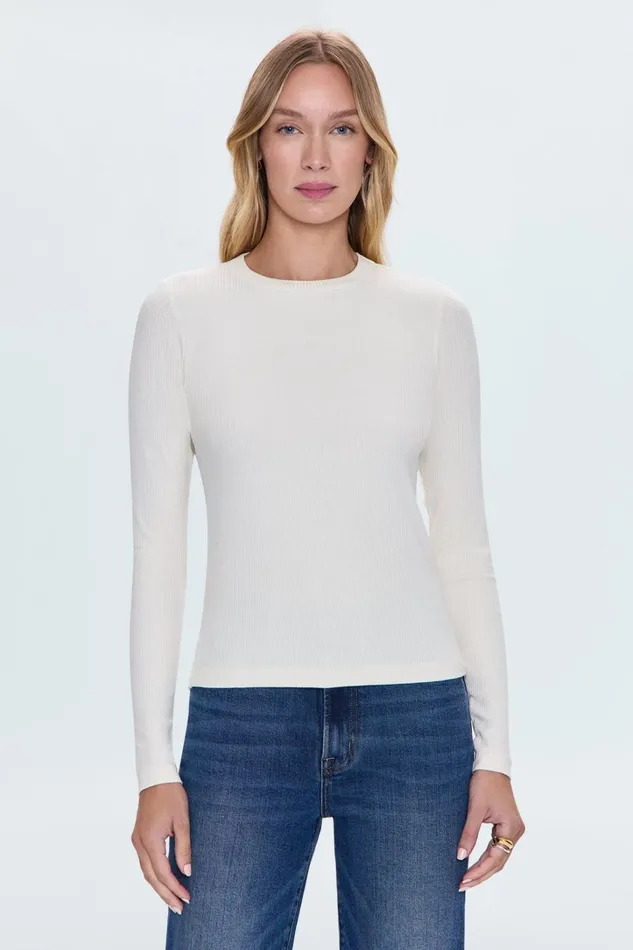 Pistola Denim Tees and Tanks Women Bailey Top 8211 Le Blanc