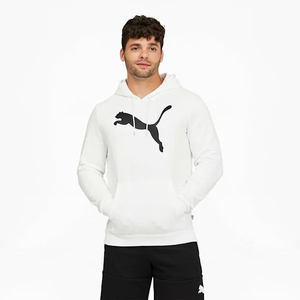 Puma Hoodies and Sweatshirts Big Cat Logo 039s Hoodie Puma White 8211 Men