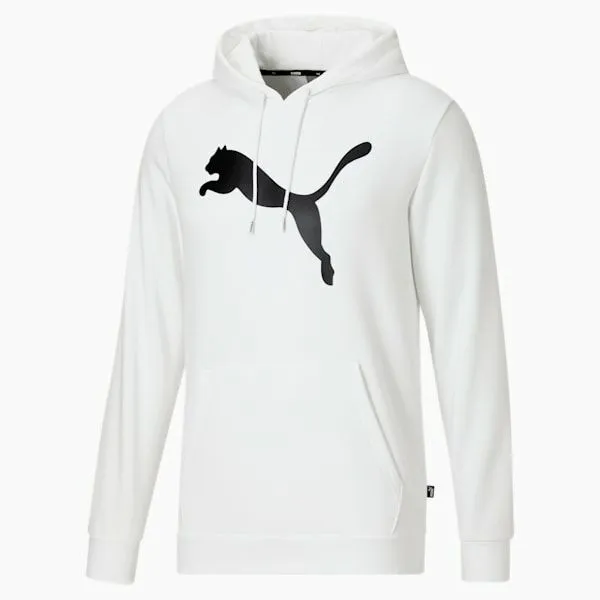 Puma Hoodies and Sweatshirts Big Cat Logo 039s Hoodie Puma White 8211 Men