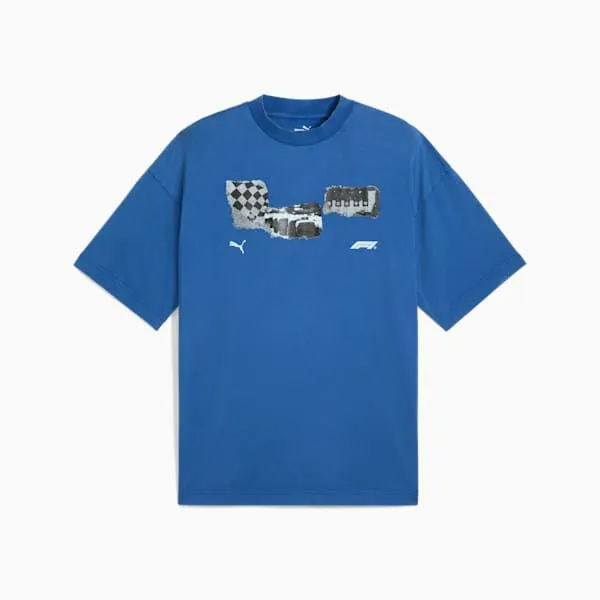 Puma TShirts and Tops F1 039s Graphic Tee Vivid Blue 8211 Men