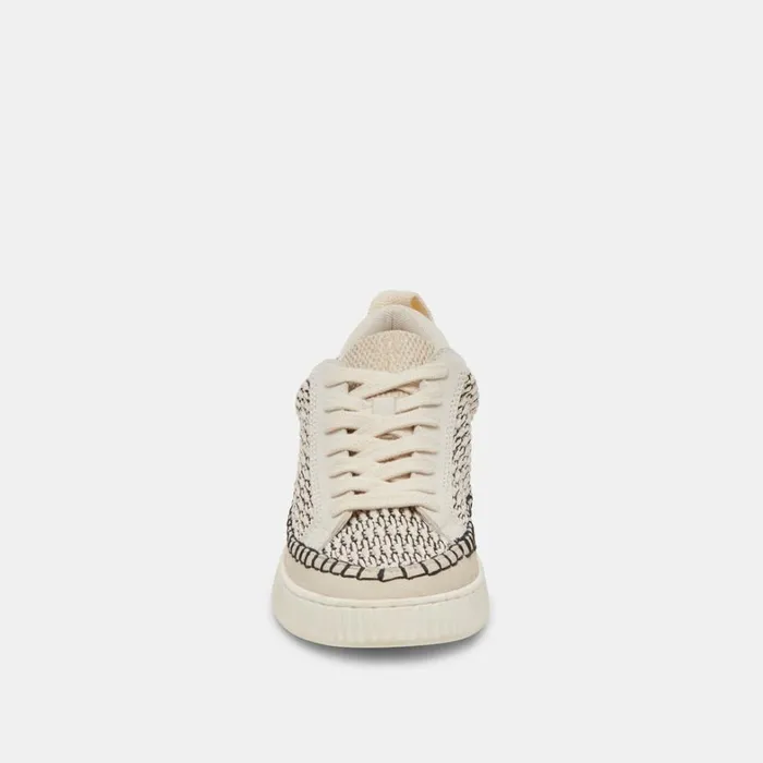 Sneakers Women Dolce Vita Nicona Sneakers Black Natural Raffia
