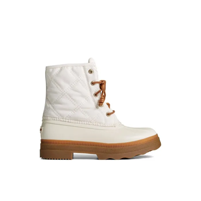 Sperry Boots Saltwater 20 Textile Duck Boot White 8211 Women