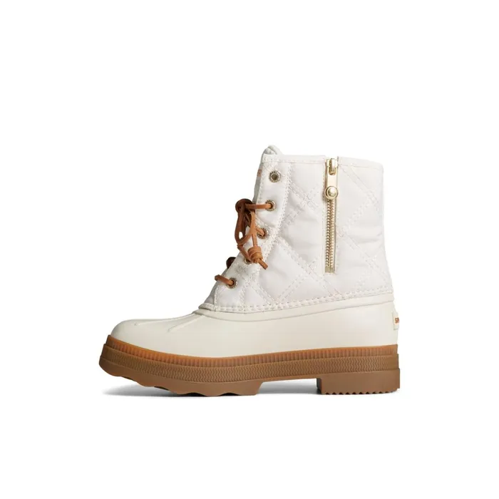 Sperry Boots Saltwater 20 Textile Duck Boot White 8211 Women