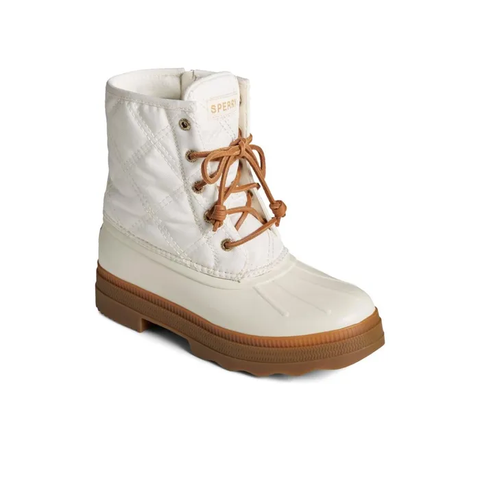 Sperry Boots Saltwater 20 Textile Duck Boot White 8211 Women