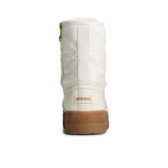 Sperry Boots Saltwater 20 Textile Duck Boot White 8211 Women
