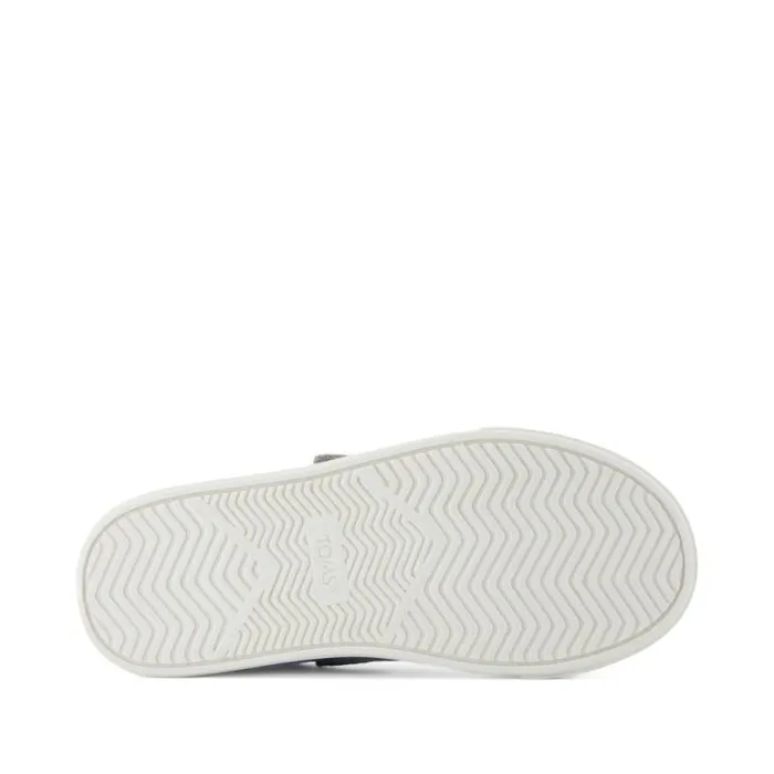 Toms Dress Casual Cruz LaceUp Kids Sneaker Drizzle Grey Heritage Canvas 8211 Kids