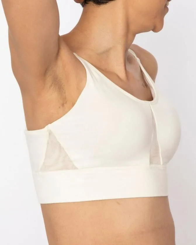 Women Soma Wireless Bras AnaOno Wireless Pocketed Comfort Bra Ivory