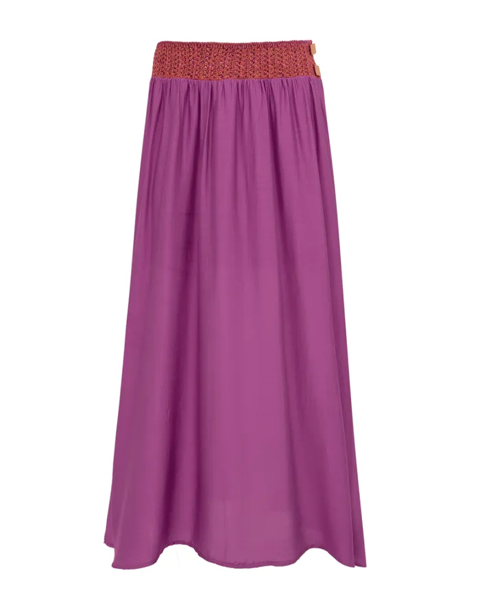 Women ViX Paula Hermanny Bottoms Mika Skirt 8211 Berry Burst