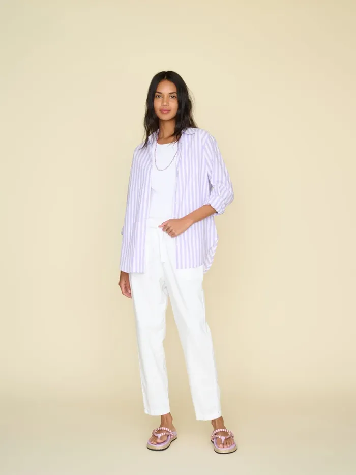 XRENA Pants and Jumpsuits Women White Rex Twill Pant