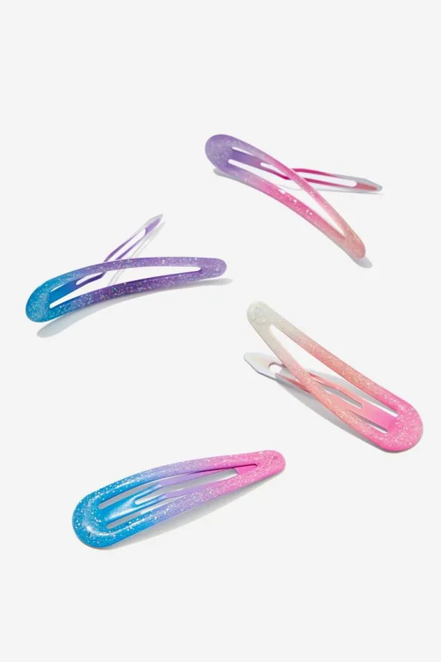 4 Pk Snap Clips Pastel Pink Ombre Classics Girls Cotton On Hair Accessories 4 Pk Snap Clips Pastel Pink Ombre Classics Girls Cotton On Hair Accessories