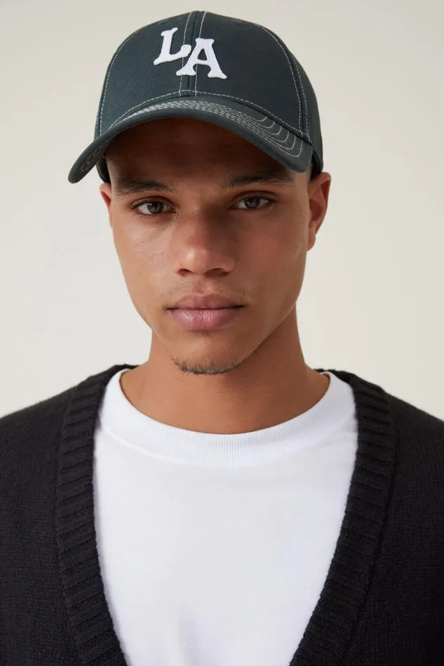6 Panel Ball Cap Greenla Men Cotton On Hats 6 Panel Ball Cap Greenla Men Cotton On Hats