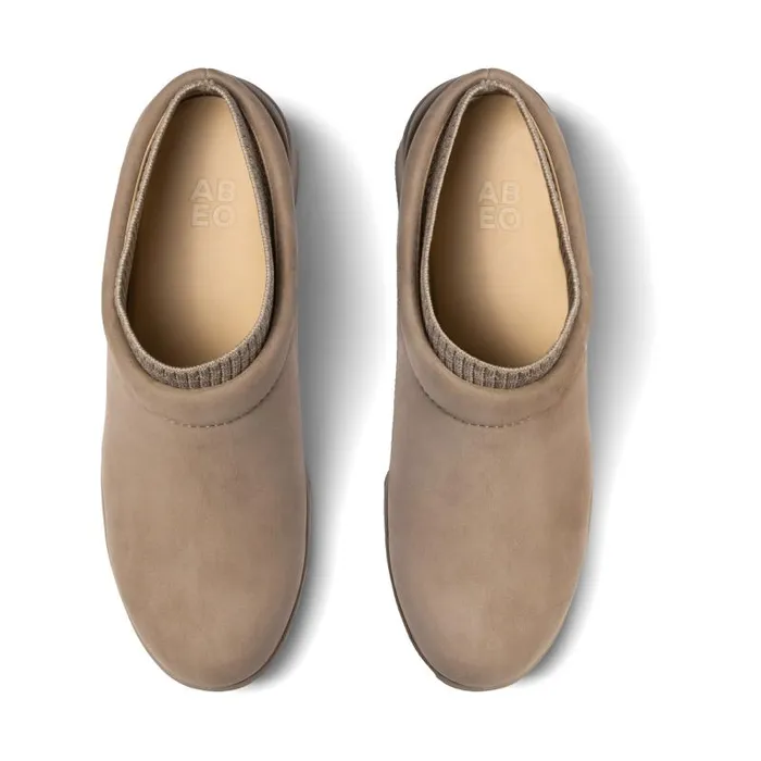 ABEO Capital Clog Brown Womens Abeo Casual Shoes