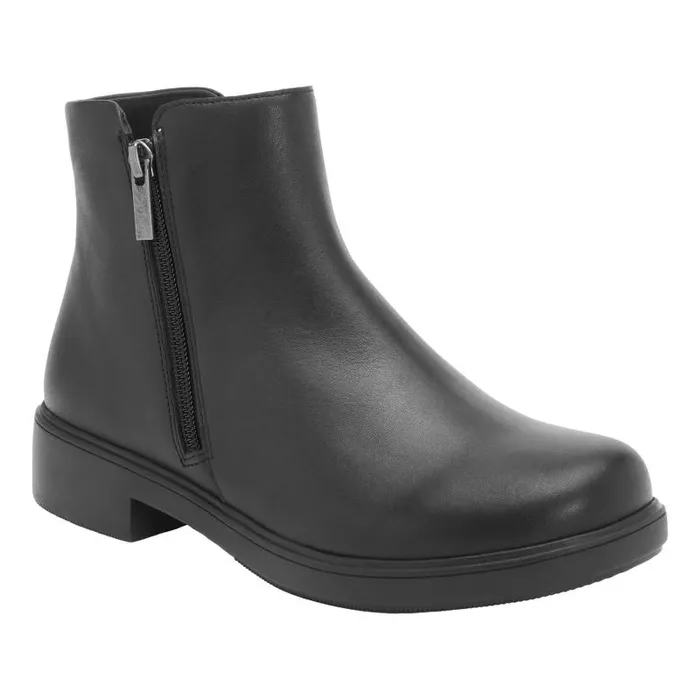 ABEO Compass Zip Black Womens Abeo Boots