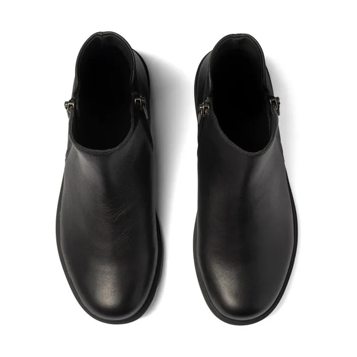 ABEO Compass Zip Black Womens Abeo Boots