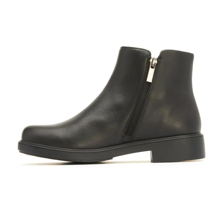 ABEO Compass Zip Black Womens Abeo Boots