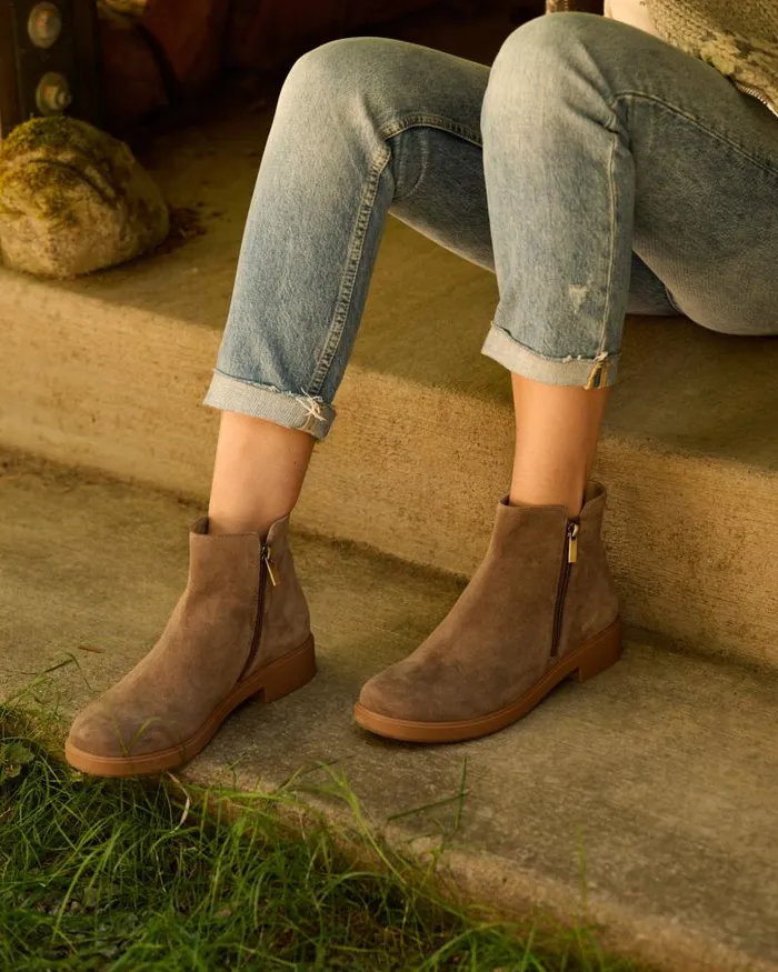 ABEO Compass Zip Brown Womens Abeo Boots