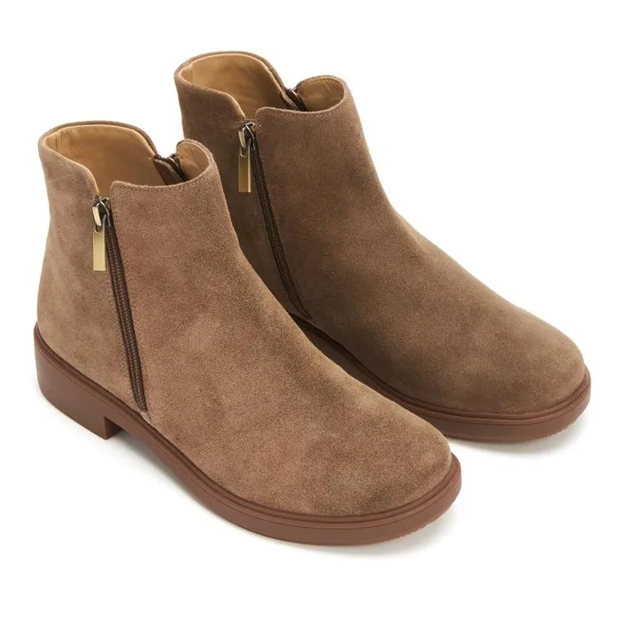 ABEO Compass Zip Brown Womens Abeo Boots