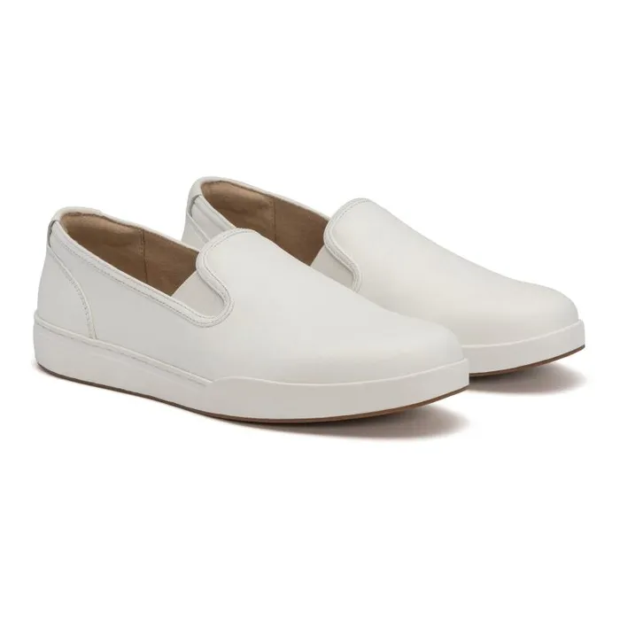 ABEO Encore Slip On White Womens Abeo Sneakers
