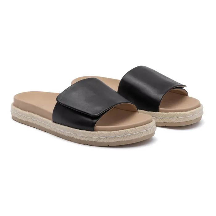 ABEO Isle Slide Metatarsal Black Womens Abeo Sandals