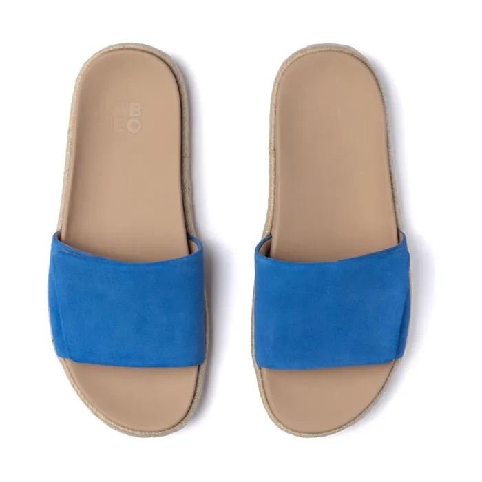 ABEO Isle Slide Metatarsal Blue Womens Abeo Sandals