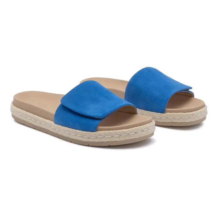 ABEO Isle Slide Metatarsal Blue Womens Abeo Sandals