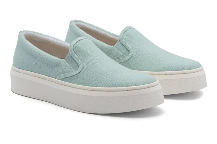 ABEO Jumpstreet Slip On Metatarsal Green Womens Abeo Sneakers