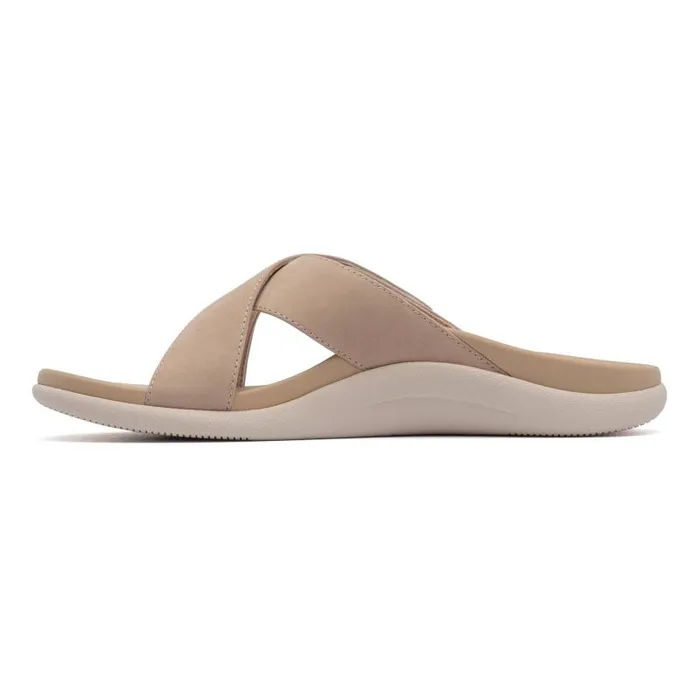 ABEO Laguna Slide Metatarsal Beige Womens Abeo Sandals