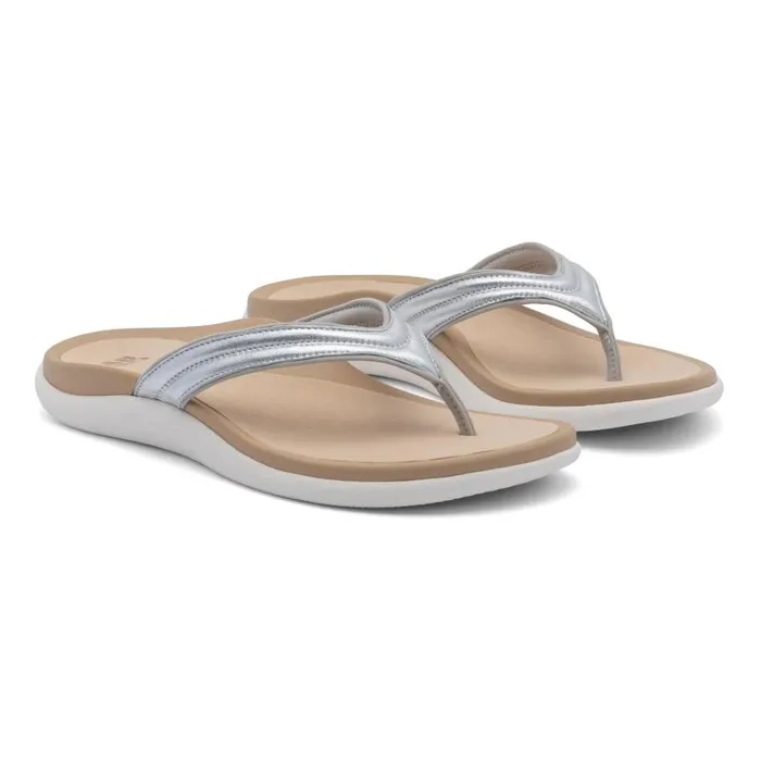 ABEO Laguna Thin Strap Grey Womens Abeo Sandals