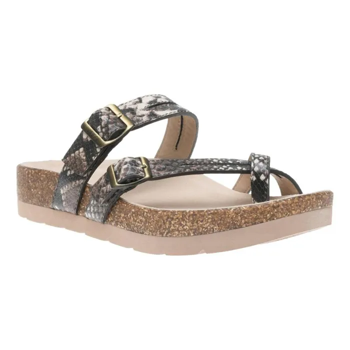 ABEO Lanai Thong Sandal Animal Print Womens Abeo Sandals