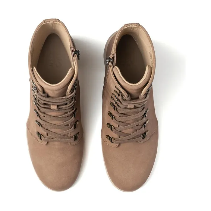 ABEO Metropolis Lace Metatarsal Tan Womens Abeo Boots