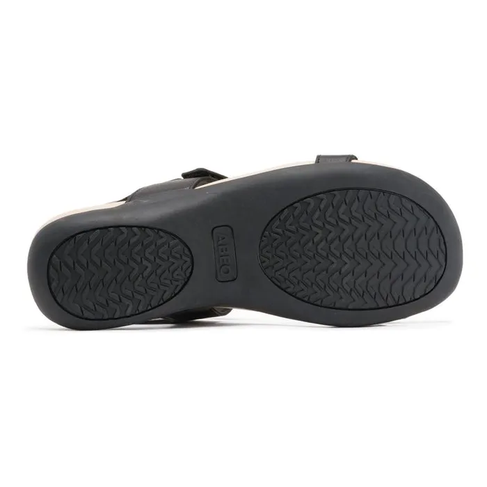 ABEO Oasis Sandal Metatarsal Black Womens Abeo Sandals