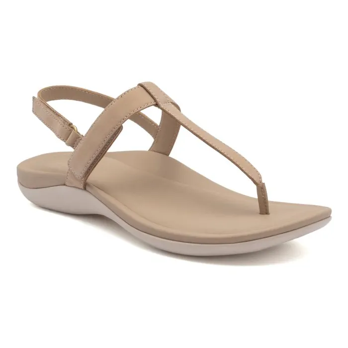 ABEO Oasis T Strap Metatarsal Brown Womens Abeo Sandals