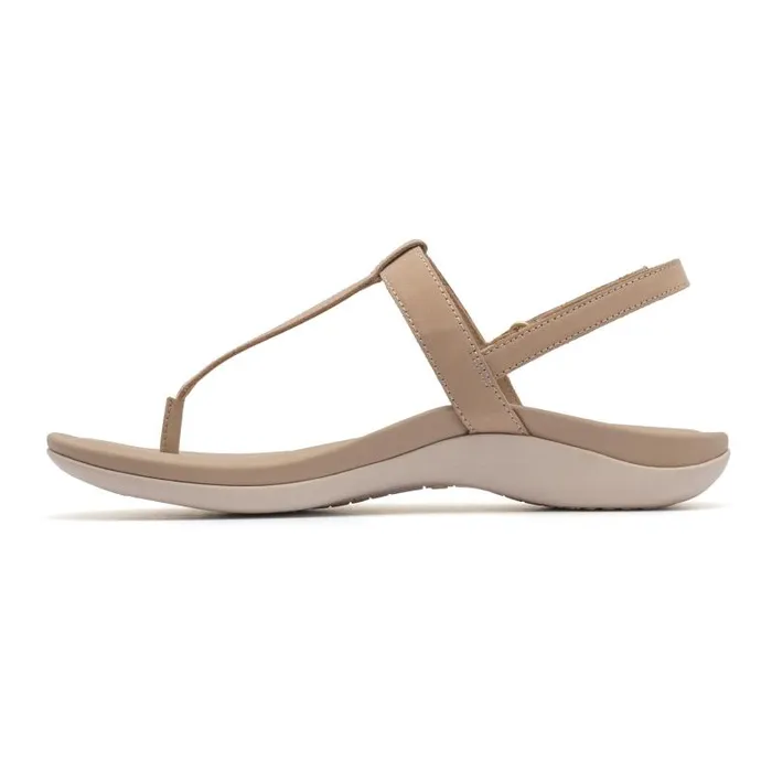 ABEO Oasis T Strap Metatarsal Brown Womens Abeo Sandals