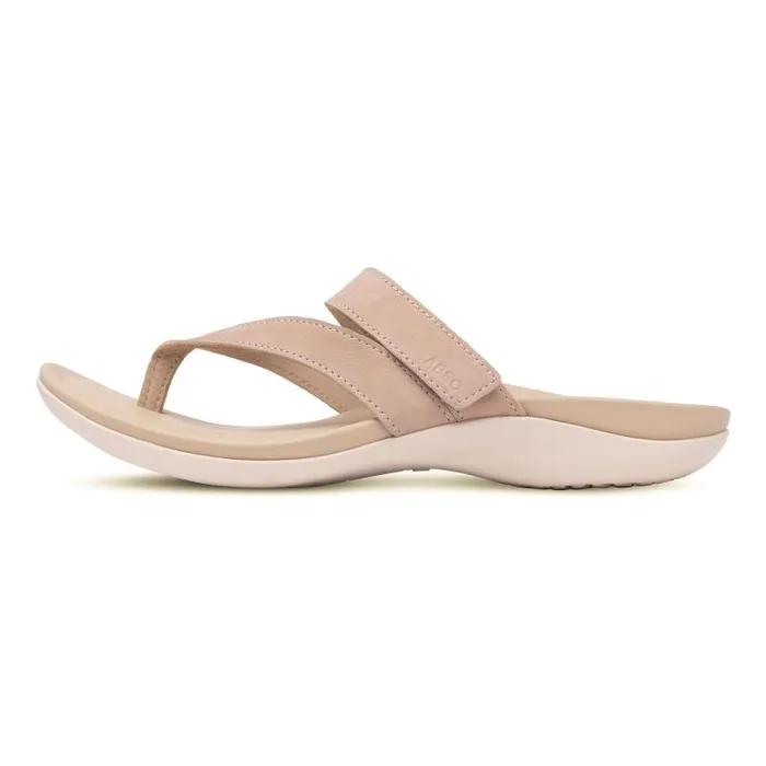 ABEO Oasis Thong Sandal Metatarsal Tan Womens Abeo Sandals