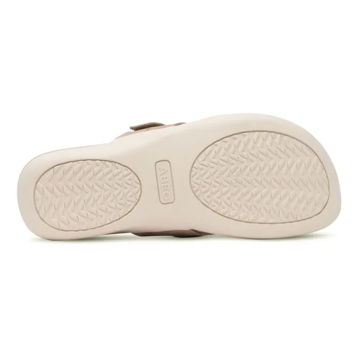 ABEO Oasis Thong Sandal Metatarsal Tan Womens Abeo Sandals