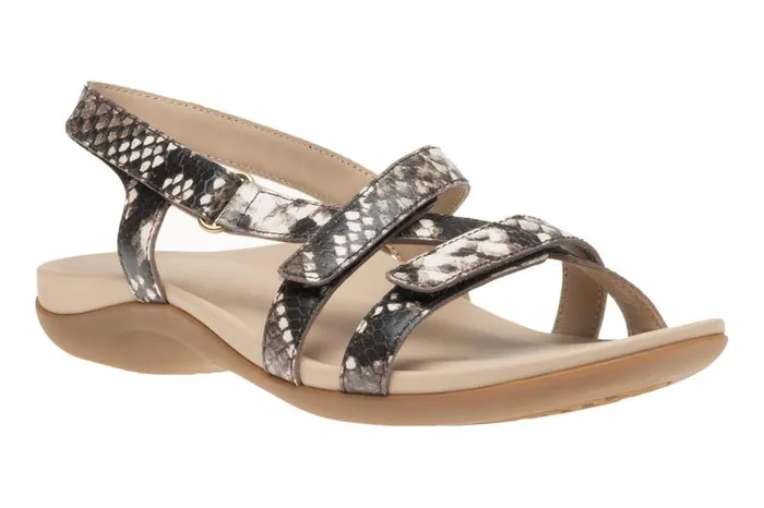 ABEO Ollie Animal Print Womens Abeo Sandals
