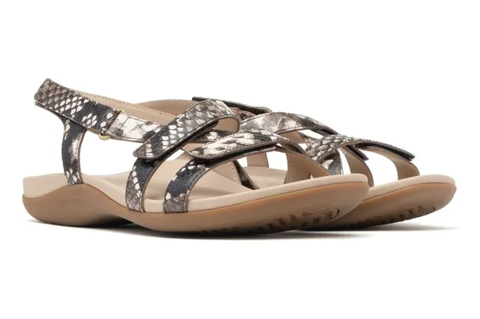 ABEO Ollie Animal Print Womens Abeo Sandals