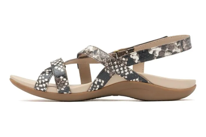 ABEO Ollie Animal Print Womens Abeo Sandals