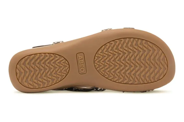 ABEO Ollie Animal Print Womens Abeo Sandals