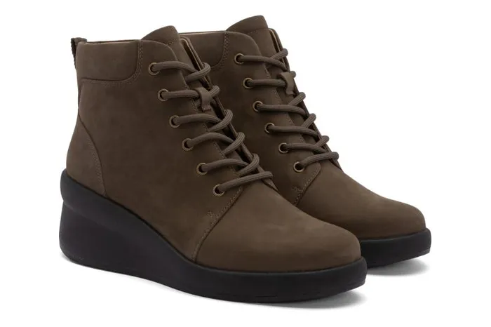 ABEO Passage Lace Up Brown Womens Abeo Boots