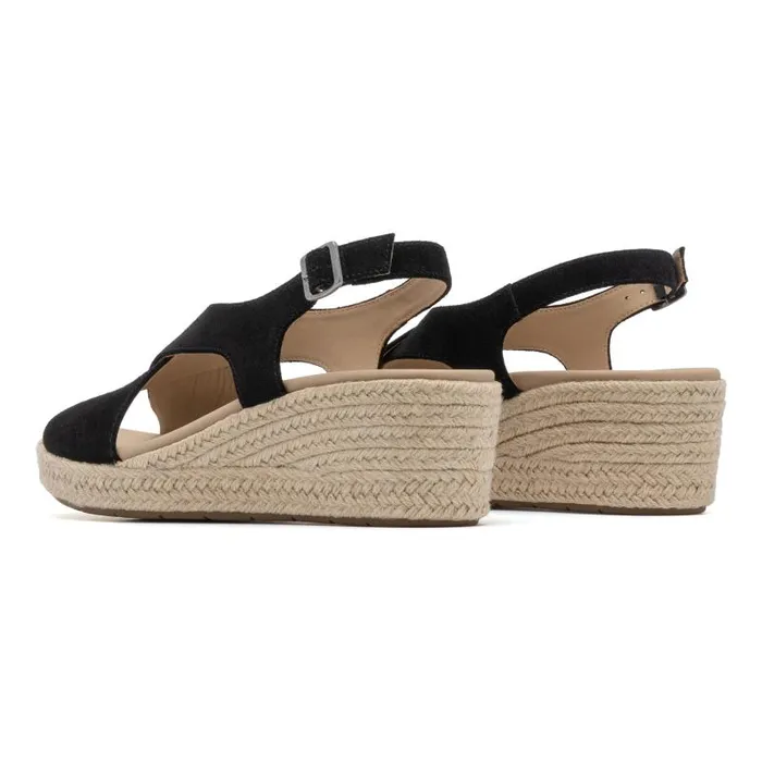 ABEO Riviera Cross Black Womens Abeo Sandals